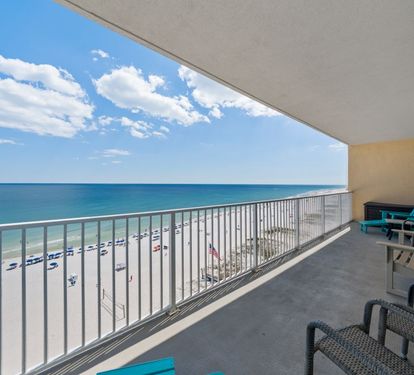 San Carlos 1001 Gulf Front Balcony