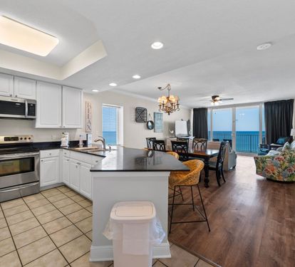 San Carlos 1001 Kitchen and Living Space