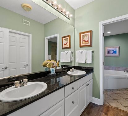 San Carlos 1001 Primary Bathroom with Dual Sinks