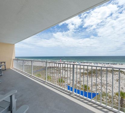 San Carlos 409 Gulf Front Balcony
