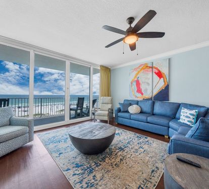San Carlos 409 Living Room with Queen Sleeper