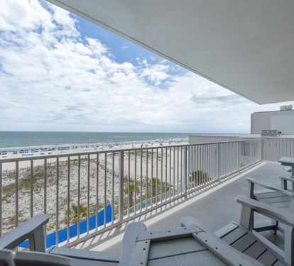 San Carlos 409 Gulf Front Balcony