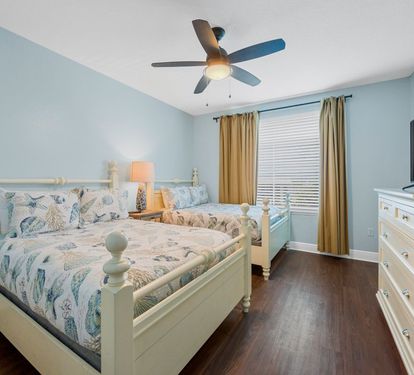 San Carlos 409 Bedroom 2 with Two Full Beds