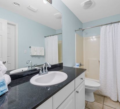 San Carlos 409 Bathroom 2 with Tub Shower Combo