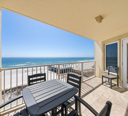 Boardwalk 681 Gulf Front Balcony
