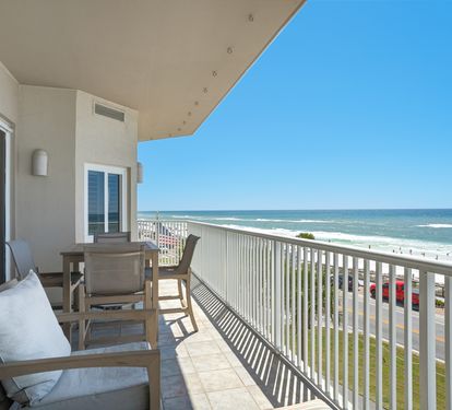 Private Balcony with Great Gulf Views