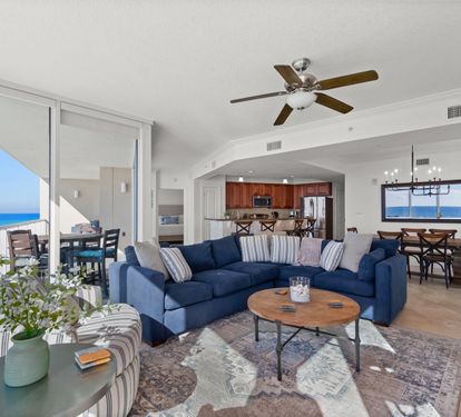 Cozy Up & Enjoy a Movie Night on the Oversized Sectional