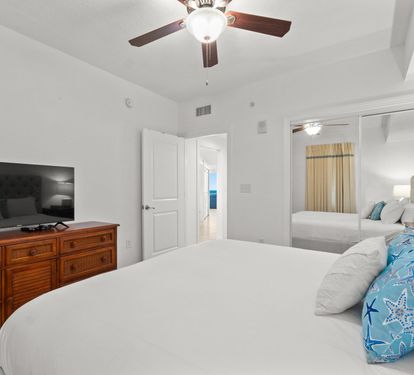 King Guest Suite - Equipped with a Flat-Screen TV
