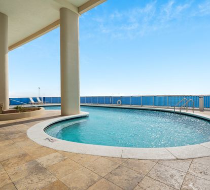 Make a Splash in the Gulf-Front Community Pool