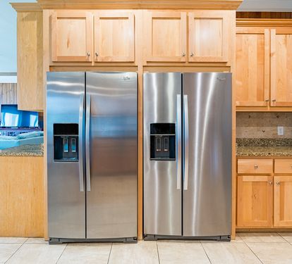 Summer Salt East Kitchen 2 Full Size Refrigerator & Freezers