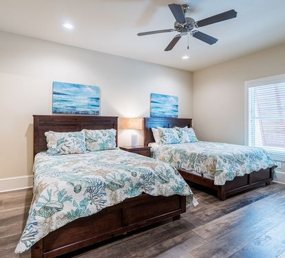 Summer Salt East Bedroom 4 with Two Queen Beds