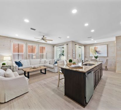 Lil J's Getaway Open Living Space