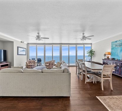 8 San Carlos Penthouse 5 Dining and Living Area