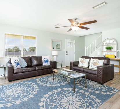 Endless Summer Living Room with Queen Sleeper