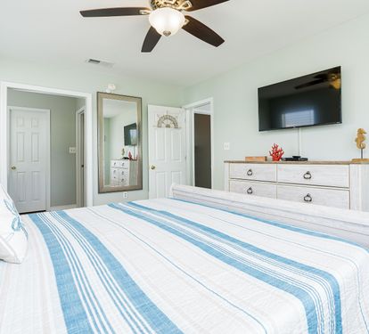 Endless Summer Primary Bedroom with King Bed
