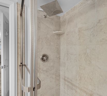 Bathroom 1 with Walk-In Shower