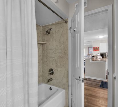 Bathroom 2 With Tub Shower Combo