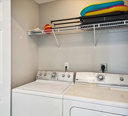 Convenient Laundry Space