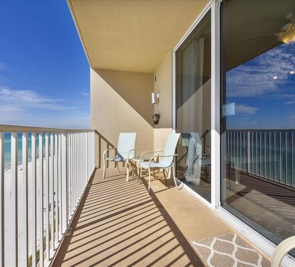 Private, GULF FRONT balcony