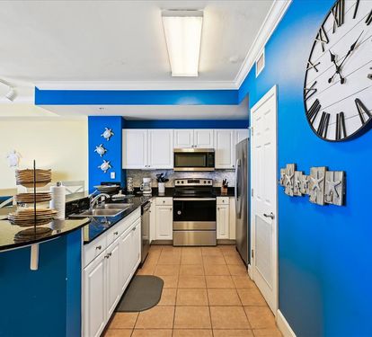 Modern Stainless-Steel Kitchen