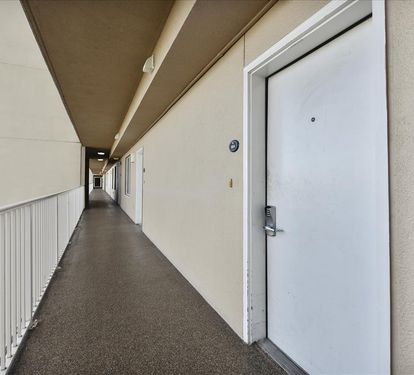 Entry walk to GULF FRONT condo
