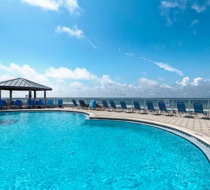 Gorgeous Beach Front Pool Area - The swimming pool will close for repairs beginning November 1, 2026 and will reopen for Spring Break 2027 exact date unknown at this time.