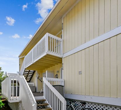 Second Floor Unit Stairs Only