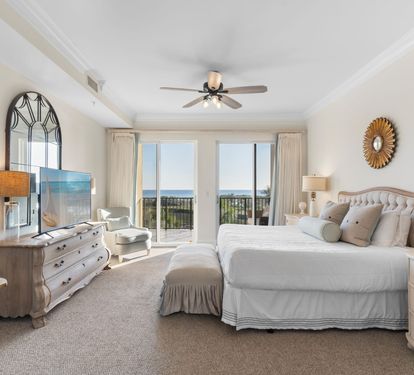 Spacious King Bed in Bedroom 1