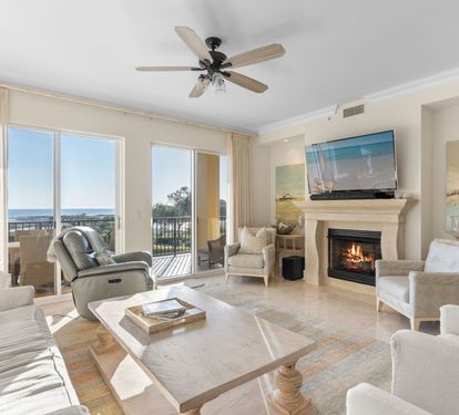 Living Area with Stunning View
