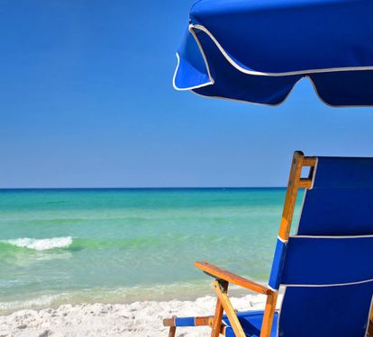 Soak up the incredible views from the beach chairs 