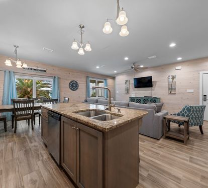 Koastal Kabana Kitchen Island