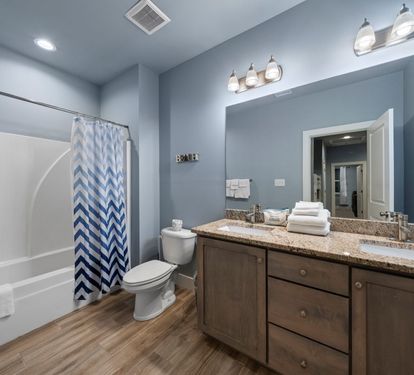 Koastal Kabana Bathroom 3 with Tub Shower Combo