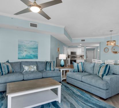 Couch and Loveseat in Living Room