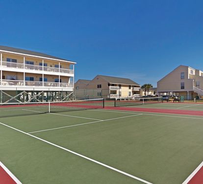 Lighted Tennis Courts 