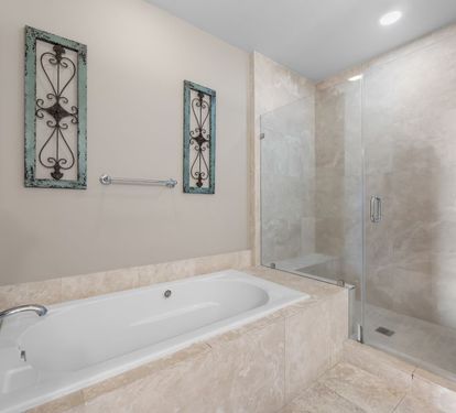 Wharf 521 Primary Bath with Soaking Tub and Separate Step-in Shower