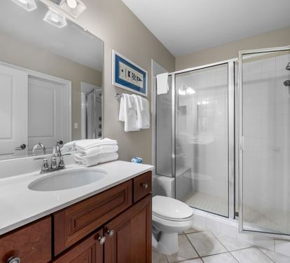 Wharf 521 Bathroom 2 with Spacious Step-in Shower
