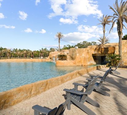 9 The Wharf Oasis Pool Lounge Area and Grotto