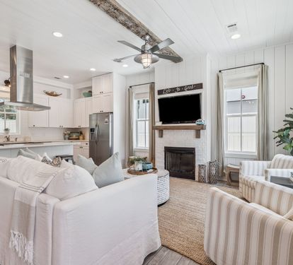 Cozy Up by the Fireplace or Enjoy a Movie Night!