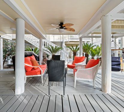 Downstairs Patio