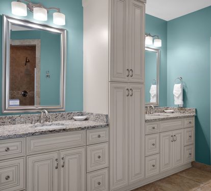 Primary Bathroom with Double Vanity