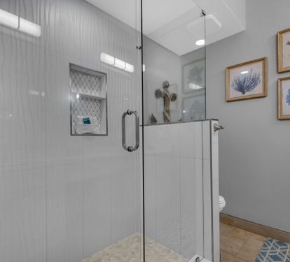 Bathroom 1 with Walk-in Shower