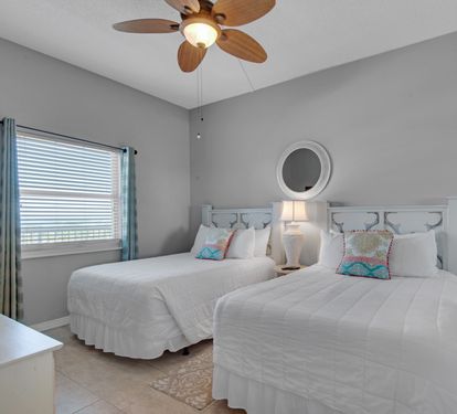 Bedroom 2 with 2 Full Beds