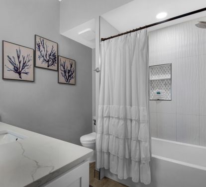 Bathroom 2 with Tub Shower Combo