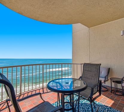 Private Balcony with Gulf Views