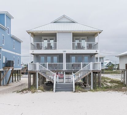 Bonhomme Richard East Exterior from Beachside