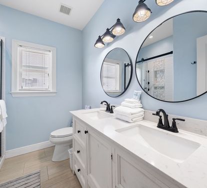 On Golden Pond 8A Primary Bathroom with Dual Sinks
