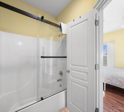 On Golden Pond 8A Bathroom 3 with Tub Shower Combo