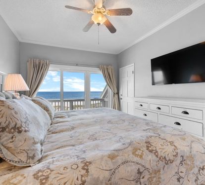 Marilyn's Cottage Primary Bedroom with King Bed