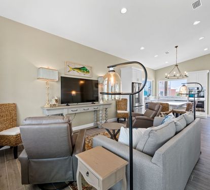 Sweet Tea Living Room with Queen Sleeper