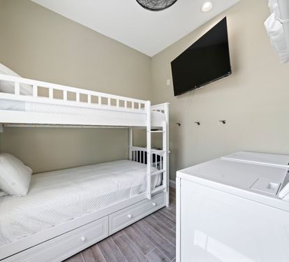 Sweet Tea 3rd Floor Laundry Room with Bonus Bunks